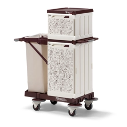 vendita online Carrello alberghiero magic art 06 Carrelli e secchi per pulizie TTS Cleaning